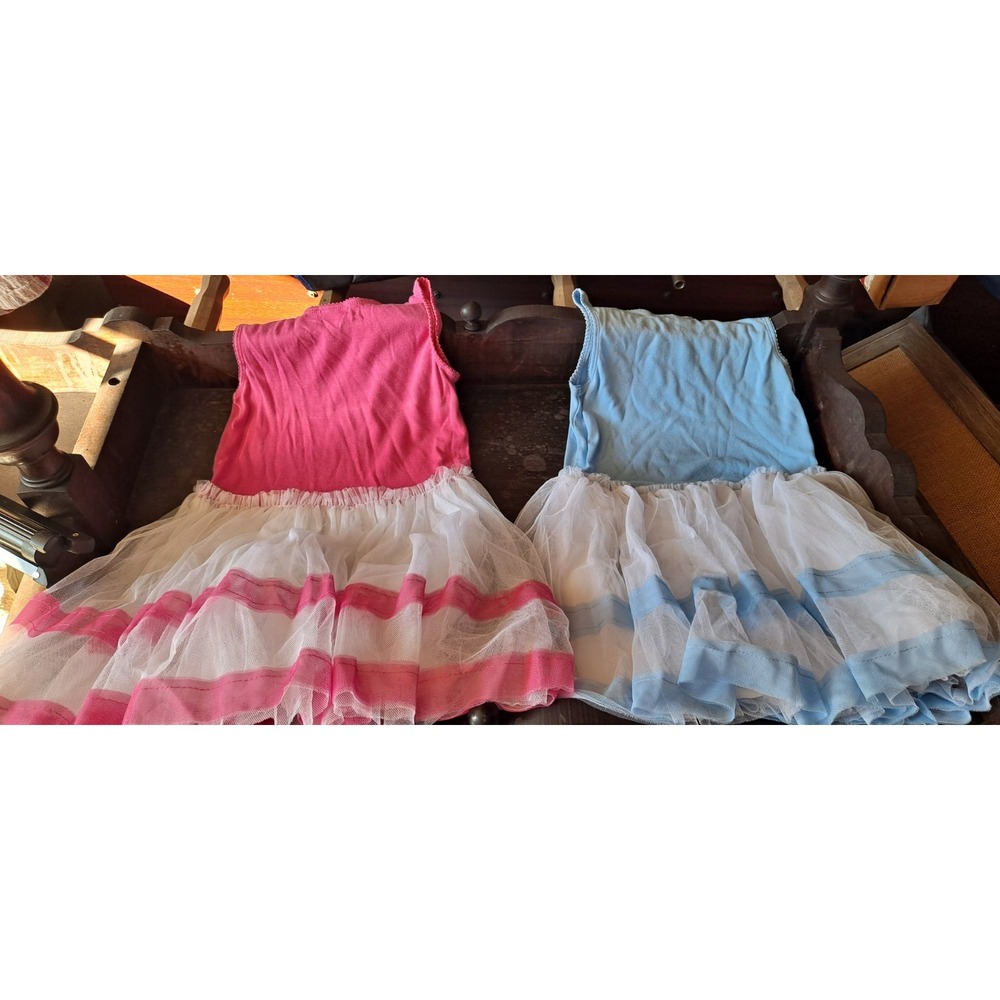 2 Flapdoodles Dresses Size 6 With Tulle - Picture 6 of 6